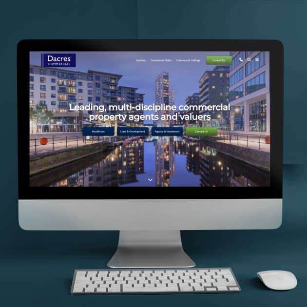 Art division design commercial estate agent websites